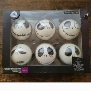 The Nightmare Before Disney Christmas ORNAMENT SET Jack Skellington